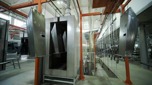 Production of cases of powerful supercomputers. Concept production of slot machines