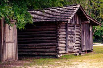 Outhouse and Shed at Old Farmstead