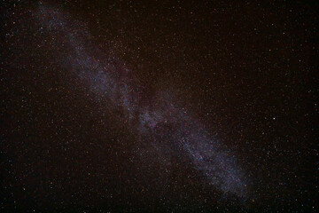 Sternhimmel Milchstraße Hintergrund Bild