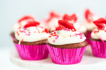 Red velvet cupcakes