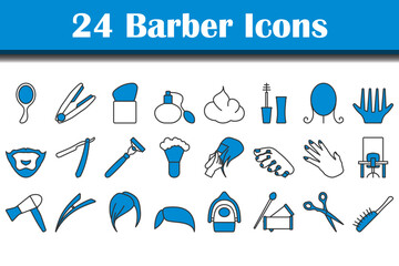 Barber Icon Set