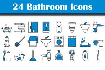 Bathroom Icon Set