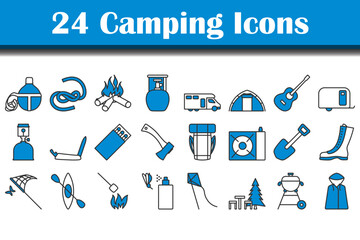 Camping Icon Set