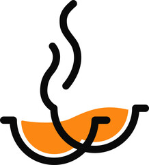 Hot pot shabu sukiyaki logo design