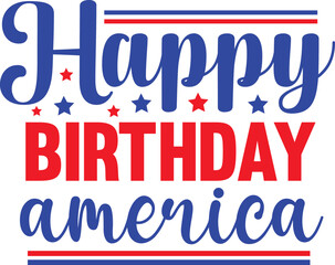 4th of july svg design cut file