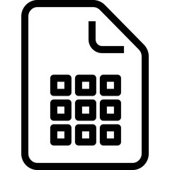 calculator file icon