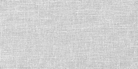 Grunge texture linen fabric. Vector illustration. Natural background for design. monochrome background of rough canvas