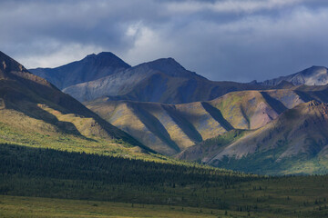 Fototapeta premium Mountains in Alaska