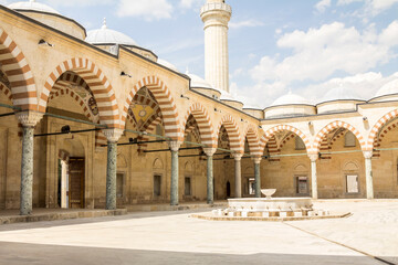The three Serefeli Mosque (Turkish: Uc Serefeli Camii) is a 15th-century Ottoman mosque in Edirne.