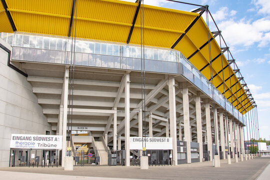 Aachen september 2022: Alemannia Aachen's Tivoli football stadium