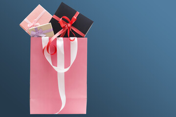 Gifts for holiday top view