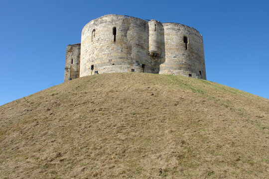 Medieval Norman castle  commonly referred to as Clifford's Tower, England