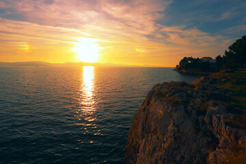 wonderful summer view in Croatian resort - Zadar, Europe