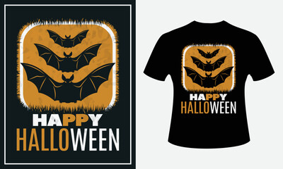 Halloween t-shirt design template. Halloween t shirt design vector. Typography, quote, Halloween t shirt design. Halloween t shirt design for Halloween day