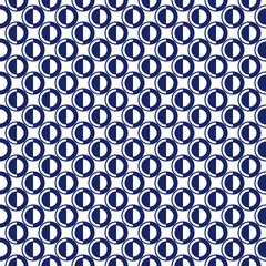 Fototapeta na wymiar Stylized circles pattern. Circular figures seamless ornament. Geometric motif. Rounds background. Circle shapes ornate. Ethnic image. Digital paper, web design, abstract, textile print, vector work.