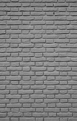 Cloud Gray Colored Old Brick Wall for Abstract Backdrop