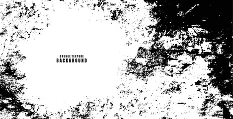 Abstract grunge texture monochrome background vector