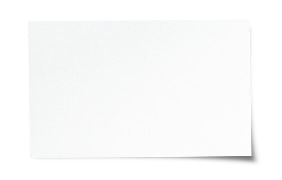 Sheet of paper isolated on white - high resolution