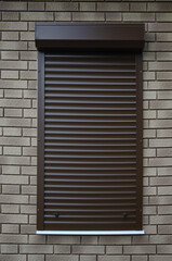 Stores show case in shopping mall closed due to sanctions, boycott and embargo, mass market cloth shops work stoppage with closed storefronts,