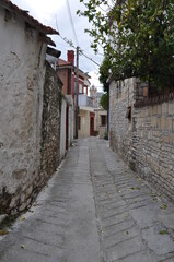 The beautiful village of Omodos in the province of Limassol, in Cyprus