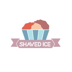 Shaved Ice Illustration