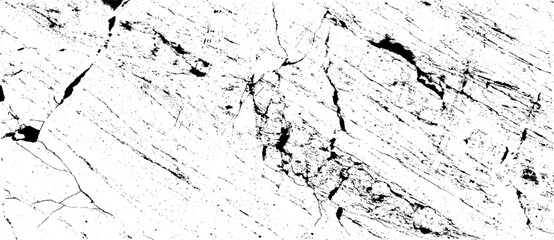 Scratched and Cracked Grunge Urban Background Texture Vector. Dust Overlay Distress Grainy Grungy Effect. Distressed Backdrop Vector Illustration. Isolated Black on White Background. EPS 10.