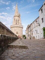 Obraz premium Tour de la lanterne à la Rochelle