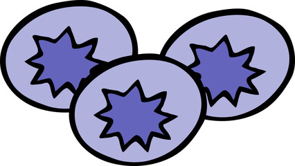 Blueberry illustration
