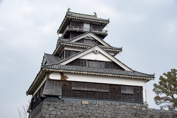 tower of chinese temple