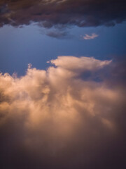 Obraz premium Colorful Pacific Northwest skies and cloudscapes