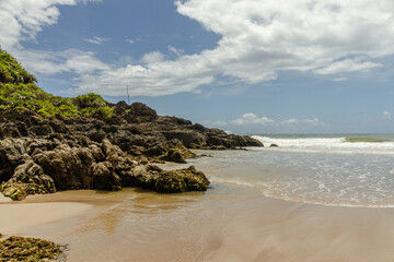 Obraz premium beach in the city of Itacare, State of Bahia, Brazil