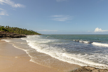 Obraz premium beach in the city of Itacare, State of Bahia, Brazil