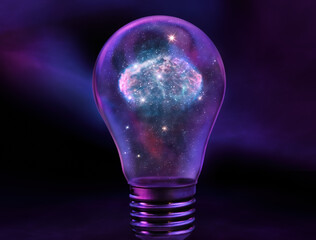 Cosmic light bulb