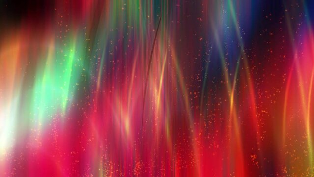 Abstract fantasy glowing gradient red green background