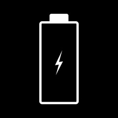 Low battery illustration. Vector image