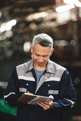 customer making inspection check to a car engine repair occupation job at garage service, mechanic technician person workshop to vehicle auto maintenance transportation, term of automobile industry