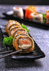 Hot philadelphia sushi