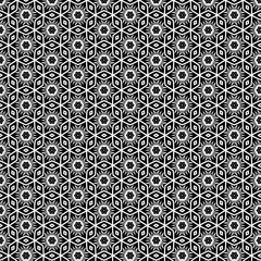 GeometricBlack Gray Texture Hexagonal Floral Shape Textile Tile Interior Design Fashion Fabric Clothes Graphics Art Laminates Elements Decor Vector Art Print Wrapping Paper Backdrop Carpet Pattern