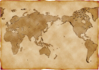 世界地図（古地図）