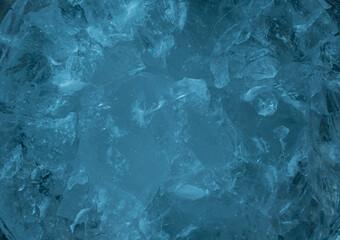 ice background, cold water, abstract