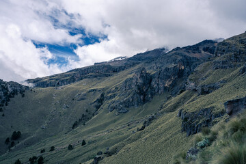 Fog in the mountains