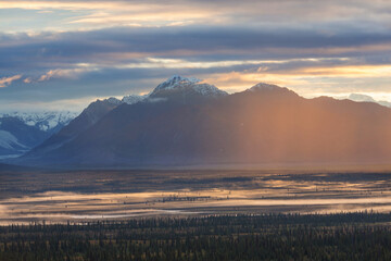 Mountains on Alaska