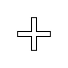 Plus Icon for web and mobile app. Add plus sign and symbol
