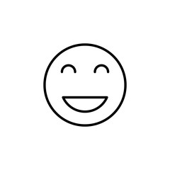 smile icon for web and mobile app. smile emoticon icon. feedback sign and symbol