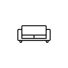 Sofa icon for web and mobile app. sofa sign and symbol. furniture icon