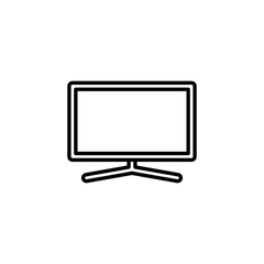 Tv icon for web and mobile app. television sign and symbol
