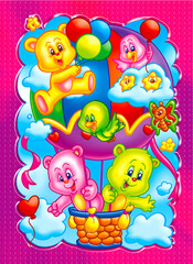 CUTE AND PLAYFUL BEAR