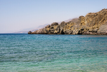 beach and sea in Greece