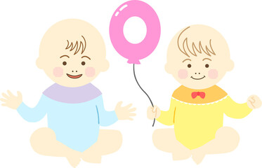 赤ちゃん誕生　0歳児