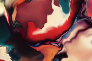 Dream Land Liquid Color Retro Surreal Sunshine